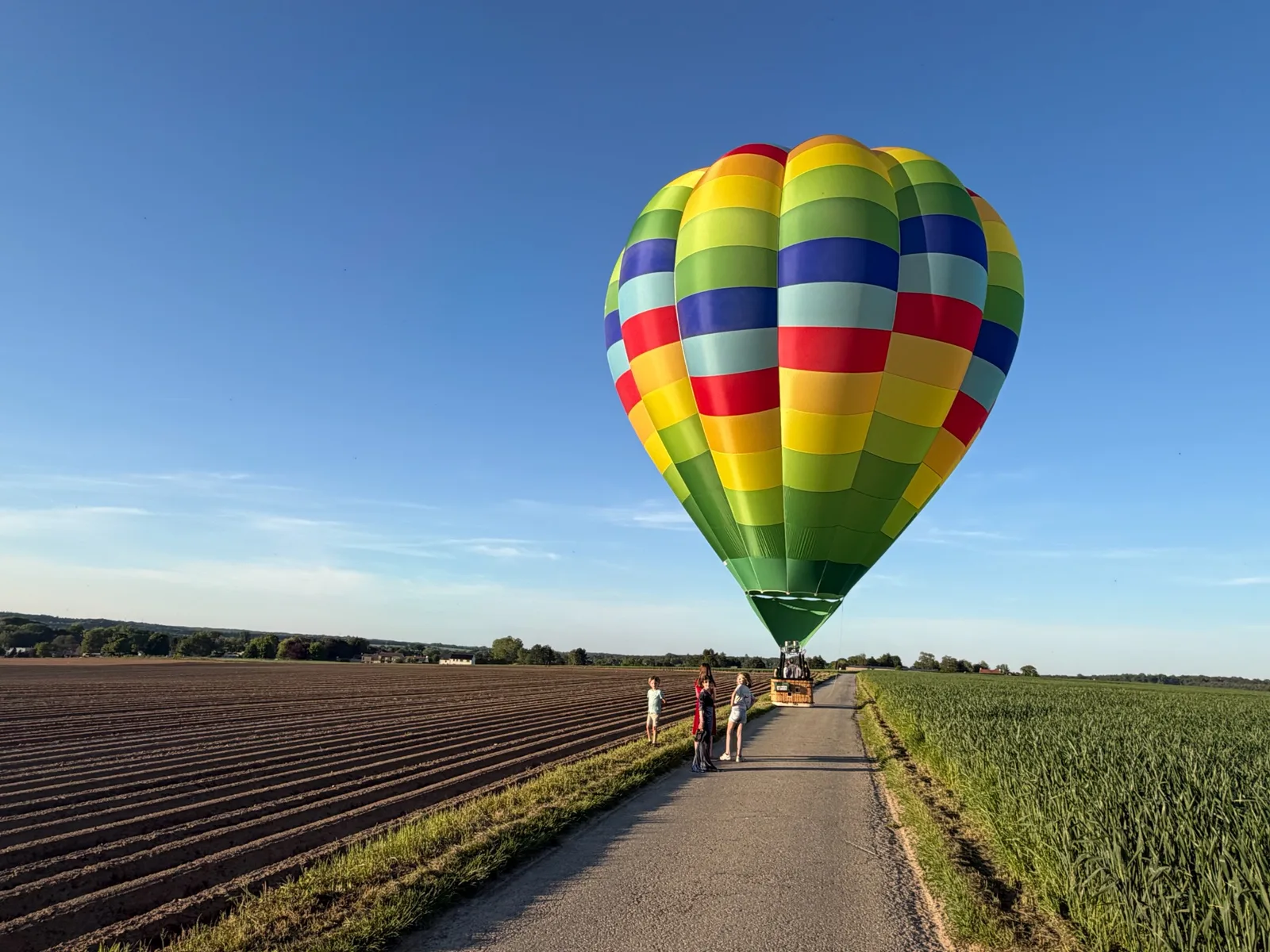 Hot air balloon club activities