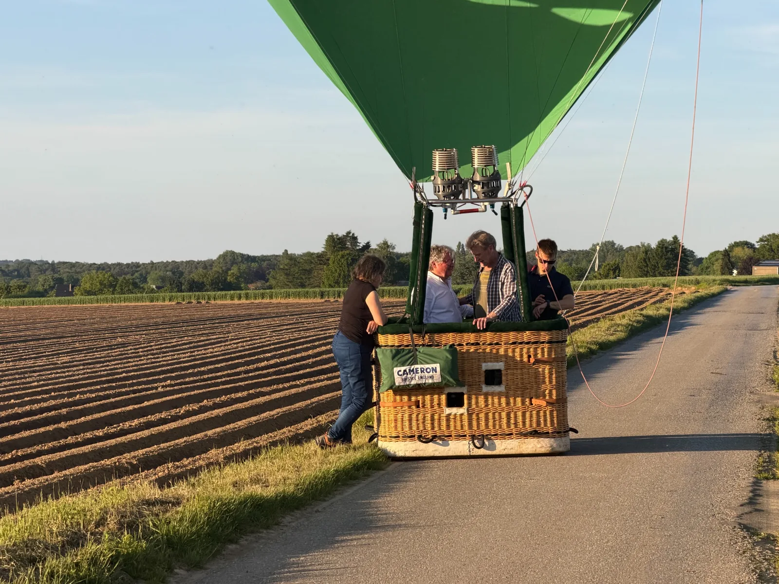 Hot air balloon club activities